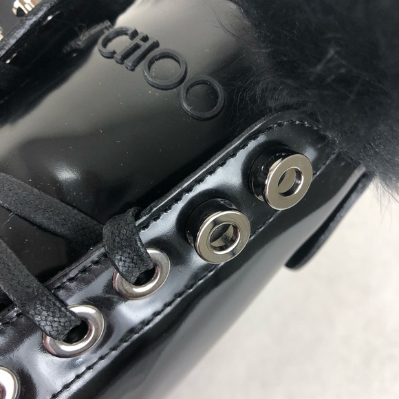 Jimmy Choo Voyager Snow Heated Boot Black 37.5 - Picture 10 of 13